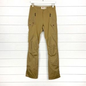 Fjallraven Nikka Trouser Hiking Pants Camel Tan